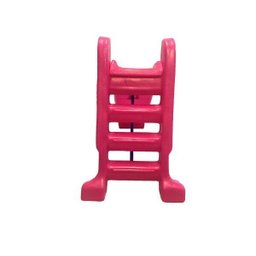 Escorregador Infantil Plástico - Médio 3 Degraus Todo Rosa - 3