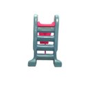 Ver imagem 2 de Escorregador Infantil Plástico - Médio 3 Degraus Rosa com Azul Claro