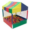 Ver imagem 2 de Piscina de Bolinhas Premium - Medidas 1,0m X 1,0m - Acompanha 500 Bolinhas TOP Coloridas