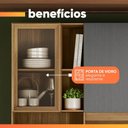 Ver imagem 7 de Armário de Cozinha Compacta 8 Portas 4 Nichos Namastê