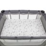 Colchonete para Berço TAM 1 (88x52x4) Cosco - Branco Estampado - 6