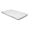 Colchonete para Berço TAM 1 (88x52x4) Cosco - Branco Estampado - 4