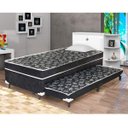 Ver imagem 1 de Cama Box Solteiro Ortopédica com Auxiliar Espresso Móveis