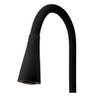 Torneira Gourmet Flexível Cone de Parede Cozinha Preta 8004 - 3
