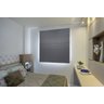 Persiana Romana (1,55Larg. x 2,00Alt.) Blackout Cinza Escuro - Vogaflex - 1