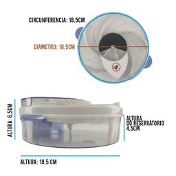 Armadilha Mata Moscas 220v Pega Mosquito Prende Insetos Pernilongos Gaiola Leva pra Casa Jba-mosca 2 - 4