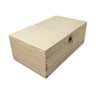 Caixa Retangular Lisa com Fecho 12x20x7 Pinus Decoração - 2