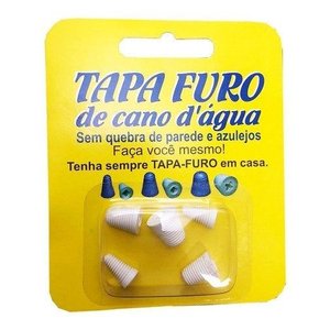Tapa Furo para Cano de Água 5 Medidas