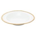 Ver imagem 4 de Cj 6 Pratos Fundos de Porcelana Paddy Branco/dourado 22cm Wolff