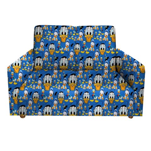 Poltrona Sofá 2 Lugares Infantil Angel Pato Donald