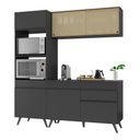 Ver imagem 6 de Armário De Cozinha Compacta 3 Peças Mp3695.895 Veneza Preto