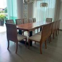 Ver imagem 1 de Mesa de Tronco com Bordas Orgânicas - Marrom