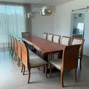 Ver imagem 3 de Mesa de Tronco com Bordas Orgânicas - Marrom