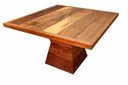 Ver imagem 2 de Mesa Quadrada de Peroba Rosa com Base Triângular