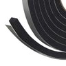 Espuma Fita Adesiva PVC | Borracha Vedação | e=5mm X 10 Mts | Preta - 35mm - 1