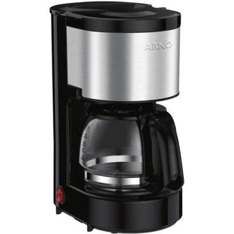 Cafeteira Elétrica Arno Perfectta Inox 600ml Jarra de Vidro 110v