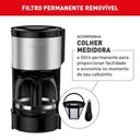Ver imagem 6 de Cafeteira Elétrica Arno Perfectta Inox 600ml Jarra de Vidro 110v