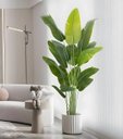 Ver imagem 1 de Bananeira Artificial Realista para Decoração Sala com 1.80m.
