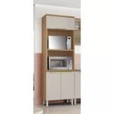 Ver imagem 4 de Paneleiro 3 Portas Nicho para 2 Fornos New Porto - Itatiaia Freijó/off White