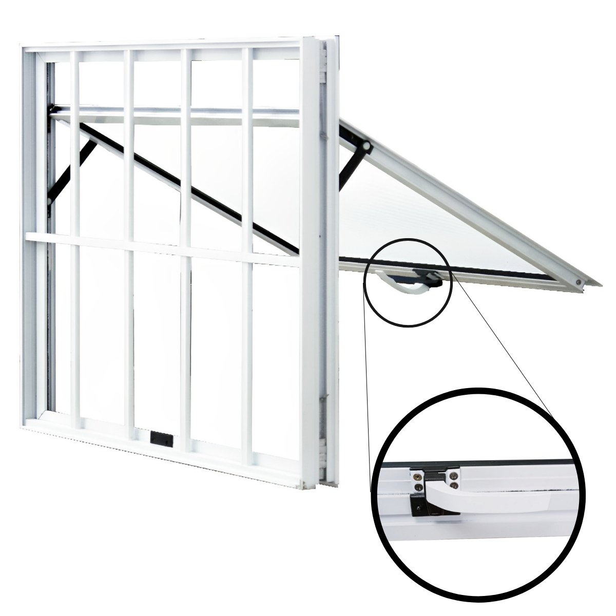 Vitro Capelinha 120 X 30 Cm Alum nio Branco Linha Veneza Escorrega O vitro-capelinha-120-x-30-cm-alum-nio-branco-linha-veneza-escorrega-o