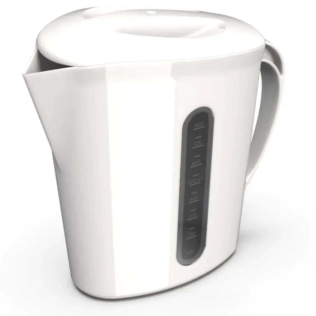 Jarra Leiteira com Tampa de 1l Ideal para Leite Suco Água:branco