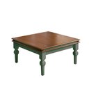 Ver imagem 1 de Mesa de Centro Manchester 2039 Linz Móveis - Verde Musgo/imbuia Glazer