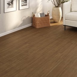 Piso Vinilico em Manta Fosco Imita Madeira Antiderrapante Pvc 0,7mm 10m² Imbuia - 1