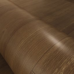 Piso Vinilico em Manta Fosco Imita Madeira Antiderrapante Pvc 0,7mm 10m² Imbuia - 2