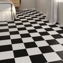 Ver imagem 1 de Piso Vinilico em Manta com Brilho, Xadrez, Quadriculado, Antiderrapante, Pvc 0,7mm 6m² Damas