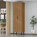 Ver imagem 1 de Paneleiro Armário de Cozinha Modular Multiuso 2 Portas - Toscana Freijó