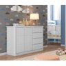 Quarto Completo Infantil Pérola Cinza _ Phoenix Baby - 4