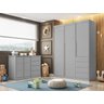 Quarto Completo Infantil Pérola Cinza _ Phoenix Baby - 1