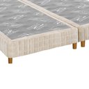 Ver imagem 5 de Base para Cama Box King Bipartida CR462E Estrutura em Madeira Bege Multimóveis