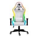 Ver imagem 2 de Cadeira Gamer Rgb com Alto Falante Fox Racer - Branco