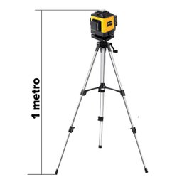 Nível Laser 3d 12 Linhas Autonivelante Tripé Profissional Kit Chaves Isoladas Oba Oba Mix - 3