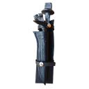 Ver imagem 2 de Kit Faca e Garfo Artesanal Gaúcha Prego Trilho Trem Antigo