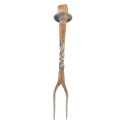 Ver imagem 6 de Kit Faca e Garfo Artesanal Gaúcha Prego Trilho Trem Antigo