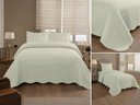 Ver imagem 2 de Jogo de Colcha Ultrassonic Urban King 260x280cm - Taupe