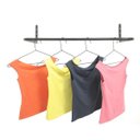 Ver imagem 1 de Cabideiro Para Roupas De Parede - Arara - Dobrável - Ninos - Preta