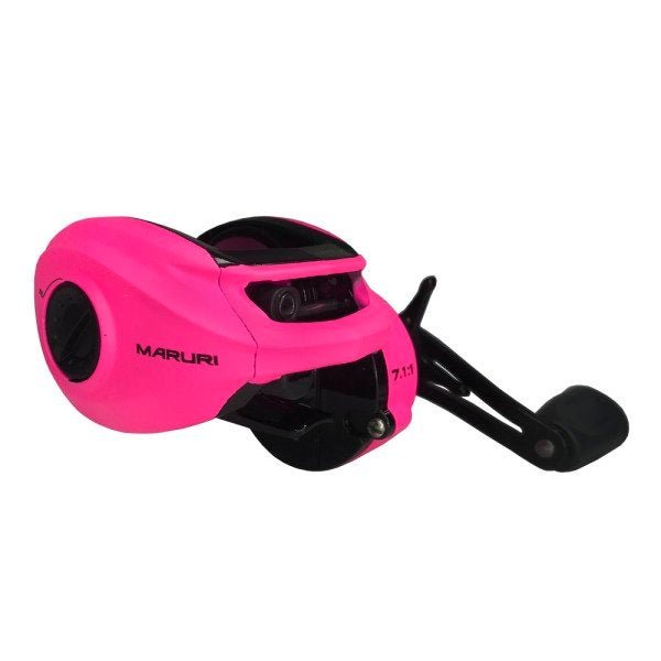 Carretilha Bronx 11000 11Rol Drag 8kgs Rosa Maruri - Esquerda - 3