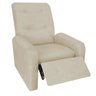 Poltrona do Papai Senior Confortavel Clinica Consultorio Hotel Idoso - Suede Bege - 2