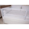 Grade de Proteção para Cama Box para Bebês e Idosos - Branco - 87 x 54cm - 5
