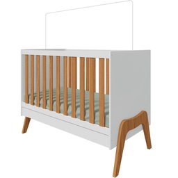 Berço Americano Multifuncional 100% Mdf Mini Cama 5 em 1 Faura - 2