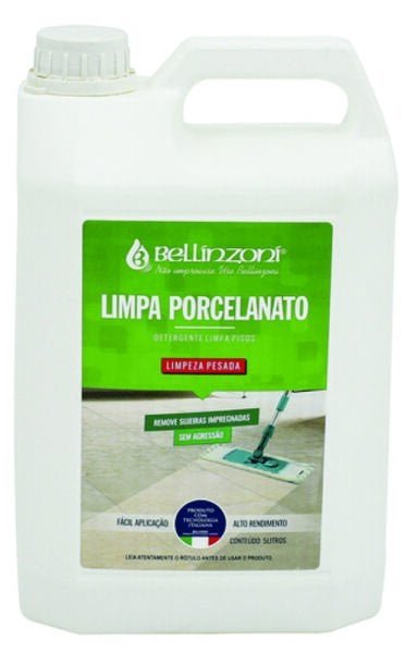 Limpa Porcelanato Limpeza Pesada Bellinzoni - 05 Litros - 1