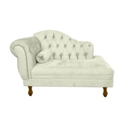 Divã Modelo Imperial - Tamanho 120cm - Tecido Suede:bordo - 4