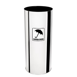 Porta Guarda Chuva Aço Inox 30x60 50 Litros Ecobin