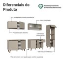 Ver imagem 4 de Armário de Cozinha Completa 300 Cm Nice Madesa 02 Crema