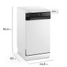 Lava-louça Electrolux 10 Serviços Branca com Programa Lava & Seca 50 Min Lb10e - 127v - 3