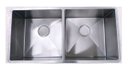 Ver imagem 1 de Cuba Linha Reta Lr 50/50 Handmade Escovado 1060x400x230mm