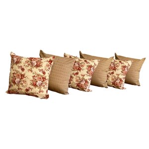Capas de Almofadas Decorativas 6 Unidades Com Ziper:KCT06116